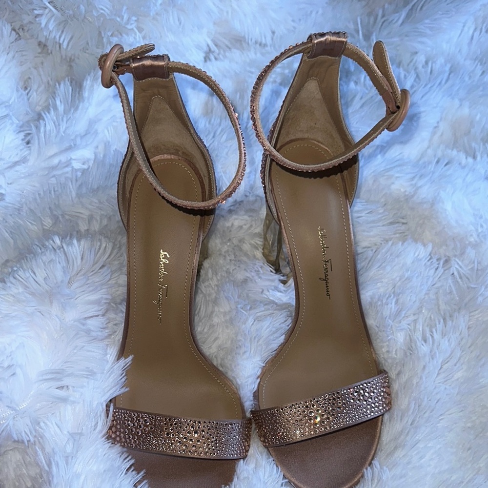 Salvatore Ferragamo Women's Tan Sandals